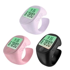 Electronic Digital Tally Counter with Time Display For Prayer