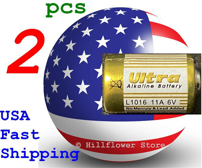 2 pcs XXX 11A A11 MN11 L1016 GP11A 6V Bulk Super Remote Alkaline Battery