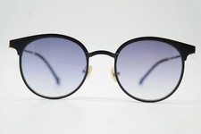 Sunglasses MOODZ by WOODSTOCK 8203 black gold oval sunglasses eyewear New