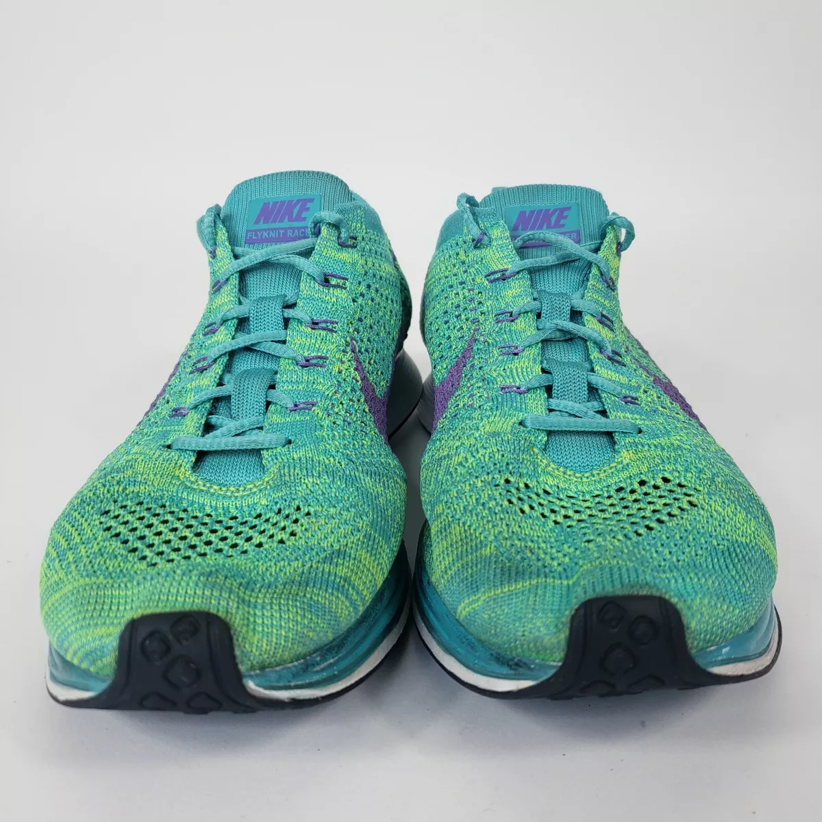 Nike Flyknit Racer Sport Turquoise Racer Green Men&#039;s Size 10 | eBay