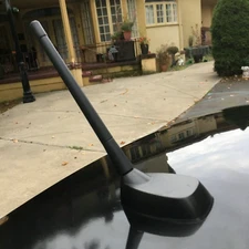 7" Short Black Rubber Antenna Mast Radio AM/FM for Chrysler Sebring 2007-2010