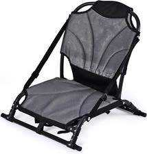 Folding Kayak Seat for Inflatable Kayak w/ Back Support Comfort Chair Kayak