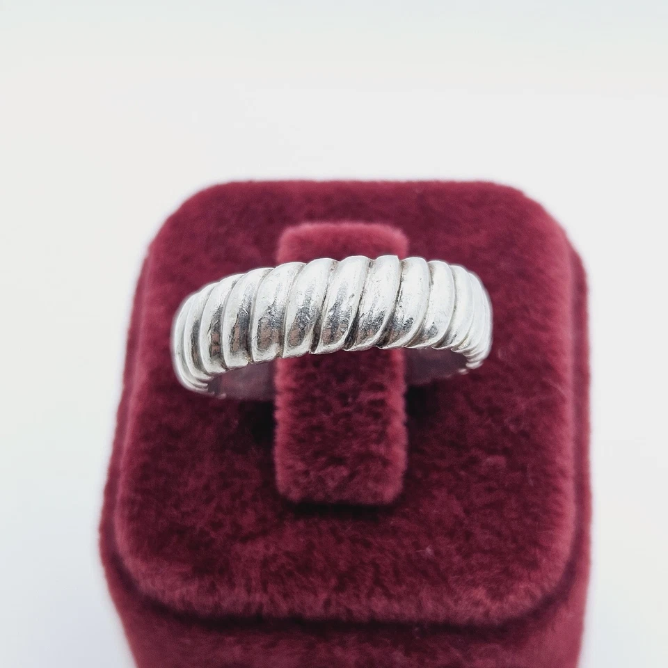 Esprit Zeitlose Damen Bandring Ring Sterlingsilber Matt - Bild 3 von 4