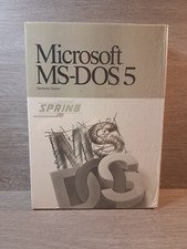 Microsoft MS-DOS 5 Spring Operating System Ne...