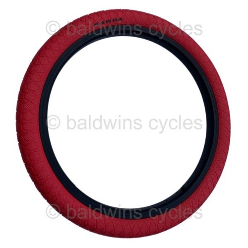 COPPIA KENDA KRAKPOT 20x1,95 BMX Bici ROSSA Bambini Freestyle Street PNEUMATICI & TUBI - Foto 2 di 13