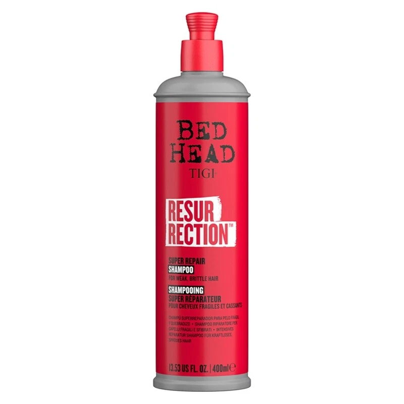 Shampoo Cheveux Endommagé TIGI BED HEAD Résurrection Super Réparation 400ml - Photo 1/1