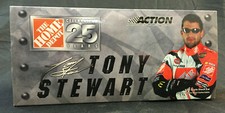 TONY STEWART 20 ACTION COLLECTABLES HOME DEPOT 25TH ANN. 1:24