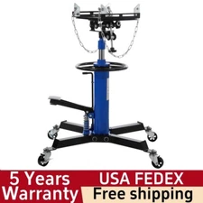 🚜Hydraulic Transmission Jack 1100 LBS Capacity 33.8"-72.8" Lifting Height 2 Sta