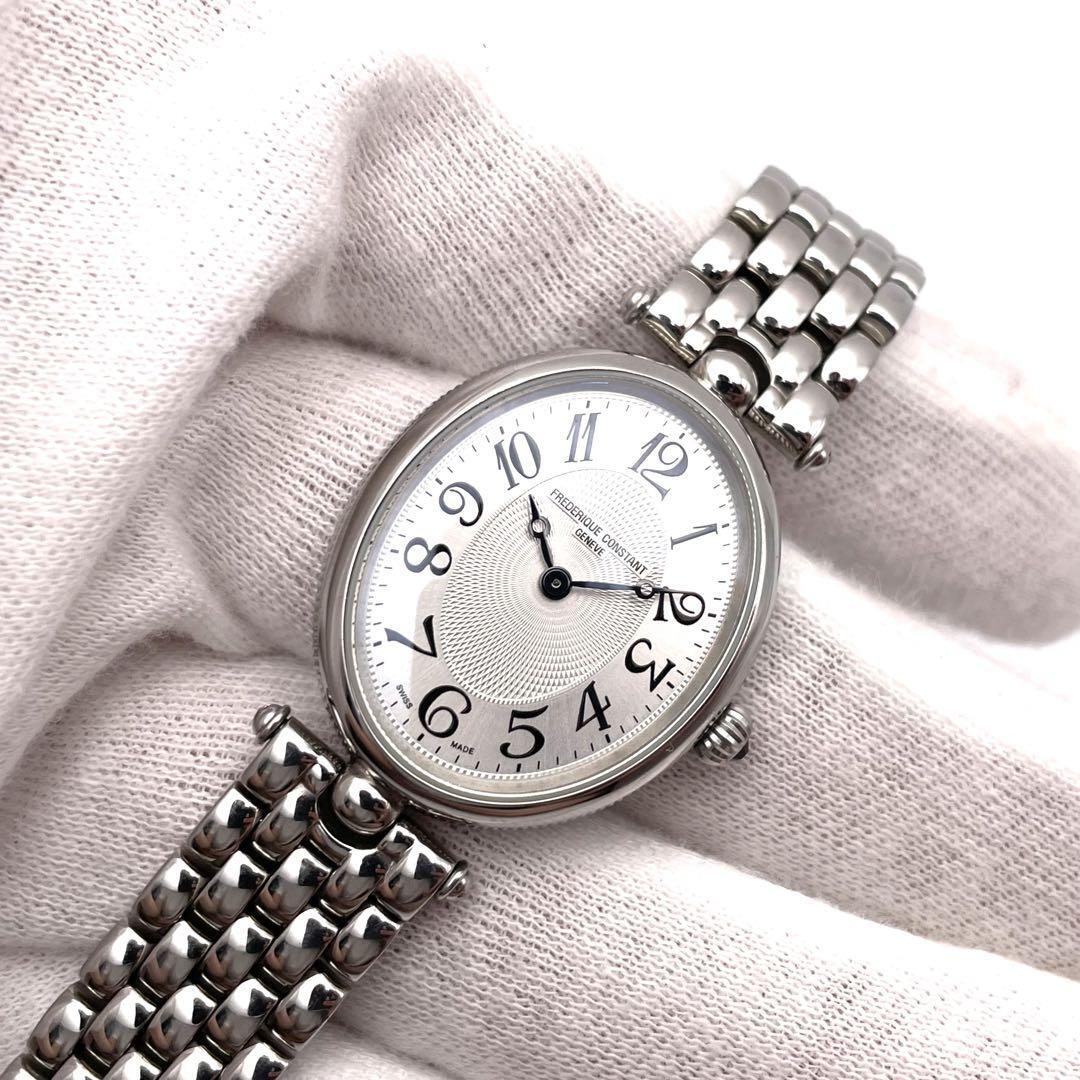 時計 FREDERIQUE CONSTANT GENEVE Watch Frederique Constant Geneve Art Deco Shell Oval FC-200