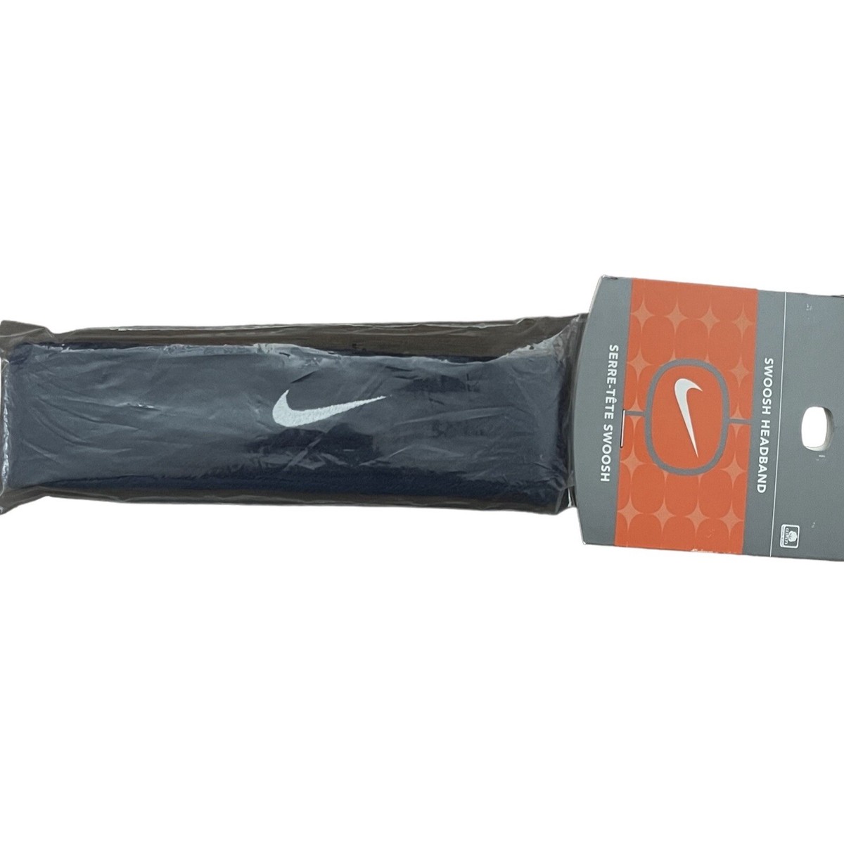 Nike Swoosh headband head sweat band X 4 White Orange Royal Blue New Vintage Vintage Nike Swoosh Yellow Green Sweatband Workout Unisex  main image 2