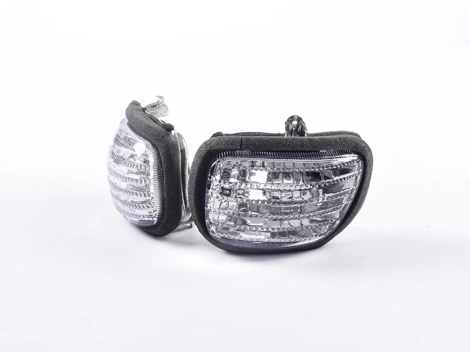 Front Turn Signals Clear Lens for Honda 2001-2017 Goldwing 1800 GL1800 - Image 2 of 4
