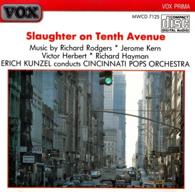 Erich Kunzel; Cincinnati Pops Orchestra - Slaughter On Tenth Avenue ++ VGC LOOK!