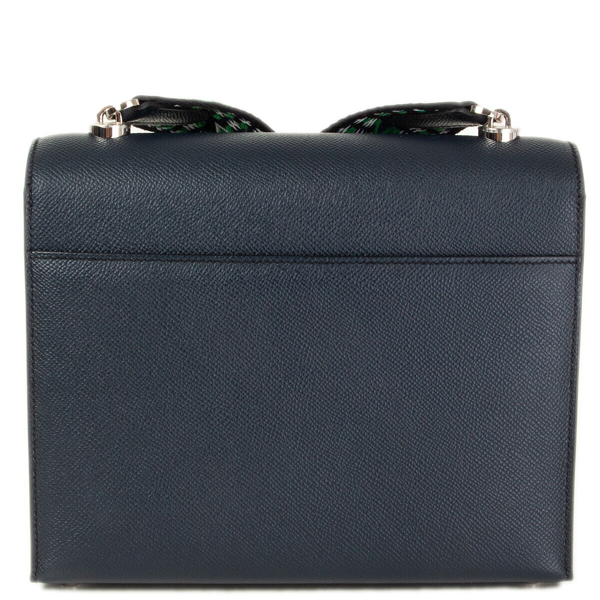 63585 auth HERMES Bleu Nuit Epsom VERROU 21 STRAP Shoulder 63585 auth HERMES Bleu Nuit Epsom VERROU 21 STRAP Shoulder