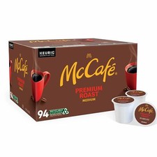 McCafe Premium Roast K-Cup Coffee Pods 94 ct. Choose your favorite Roast