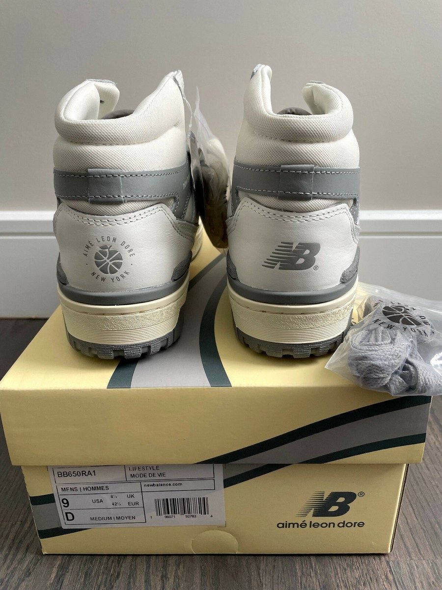 New Balance 650R x Aime Leon Dore / White/Grey / BB650RA1  display picture 2