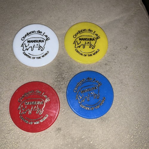 4 Cochon De Lait Mansura 1968 Mardi Gras Doubloon Pig Festival Capital