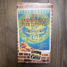 "It Conquered The World" 1991 VHS (60902) Drive-In Classic Horror Noir Scary