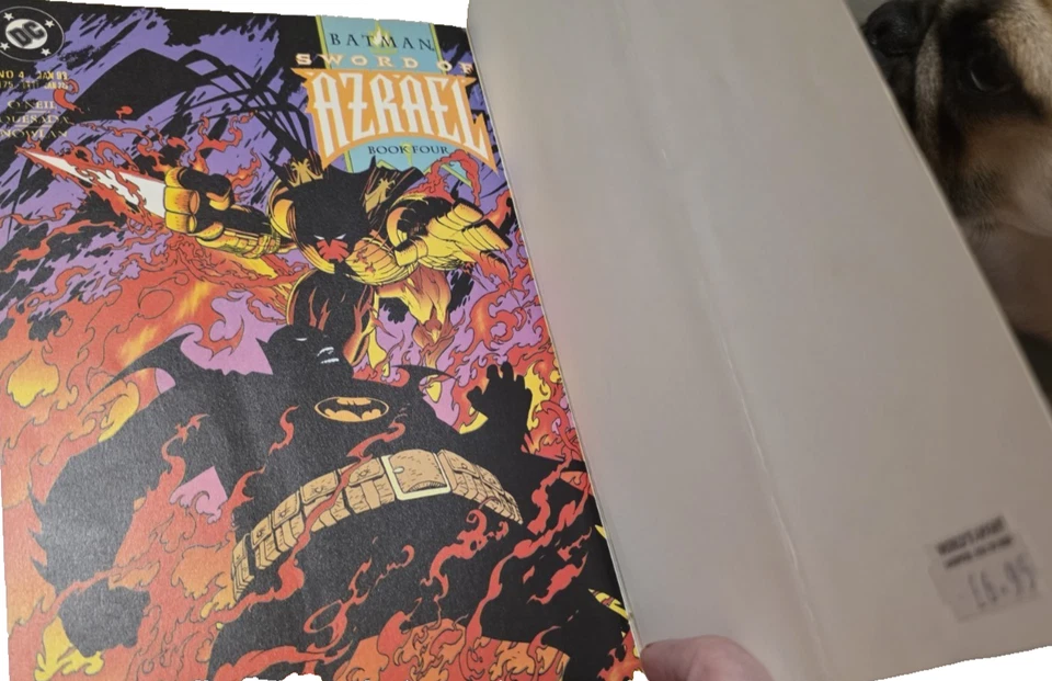 Batman: Sword of Azrael #1 CGC 9.6 (1992) 1st app. Azrael Foto 4 de 4