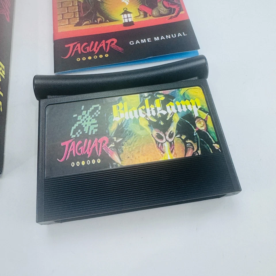 Black Lamp - Atari Jaguar, 1988 Homebrew RARE Game CIB Complete SHARP FREE SHIP! - Image 3 of 4