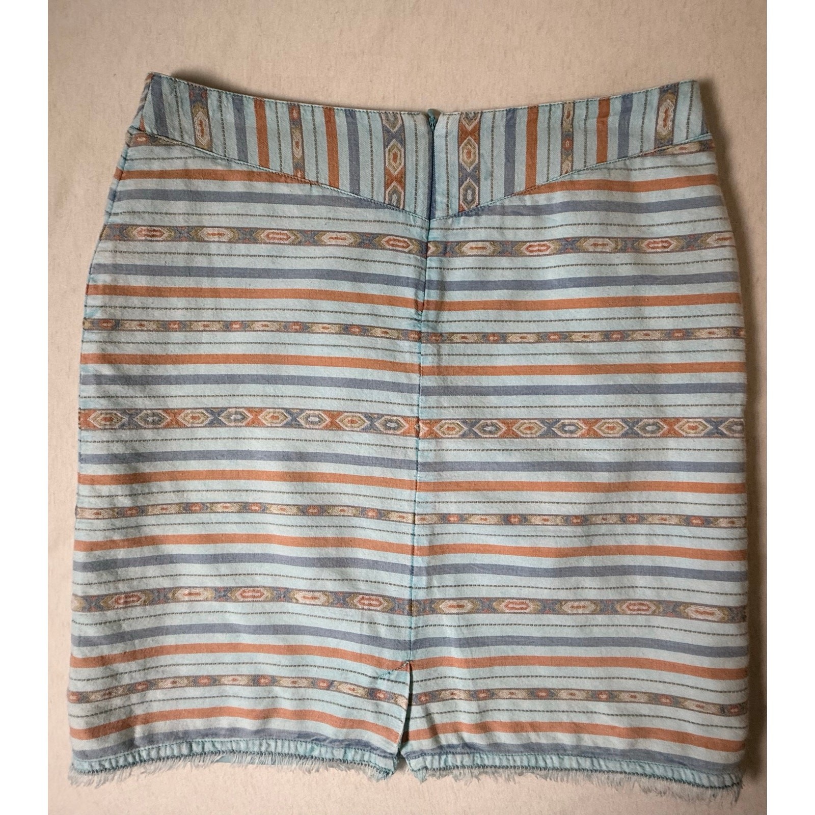 Ryan Michael Southwest Pattern Mini SkirtSize 4 - image 3