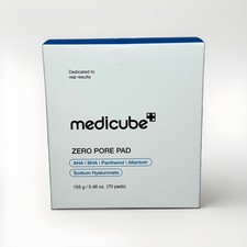 Medicube Zero Pore Pad Dual-Textured Facial Toner Pads for Exfoliation BNWB pads