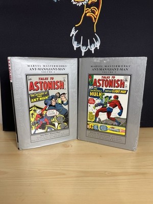 Marvel Masterworks Ant-Man/Giant Man Vol 1-2 First Edition 1st Printing HCDJ OOP