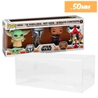 0.50mm POP PROTECTOR for 4 Pack Grogu, Mandalorian, Moff Gideon Funko Pop