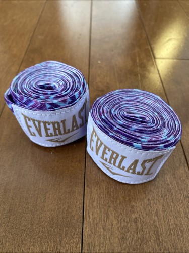 Everlast 108” Inch Purple Pair of Handwraps for Boxing and Martial Arts