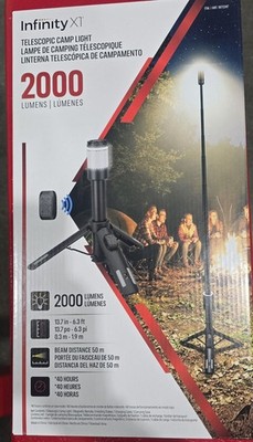 NEW 2000 Lumen LED Camping Lantern Rechargeable USB Work Light Outdoor Emergency