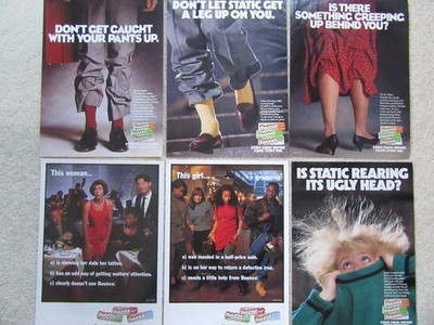 BOUNCE Magazine Advertising, Is There Something Creeping Up Behind You?, 1990's