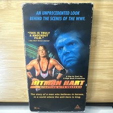 WWF/WWE/WCW - Hitman Hart: Wrestling With Shadows VHS 1999 TRIMARK HOME VIDEO