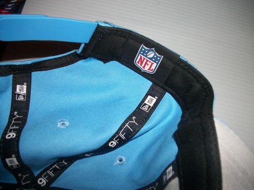Houston Oilers New Era 9Fifty Hat Cap Snapback Throwback Light Blue - Picture 4 of 8