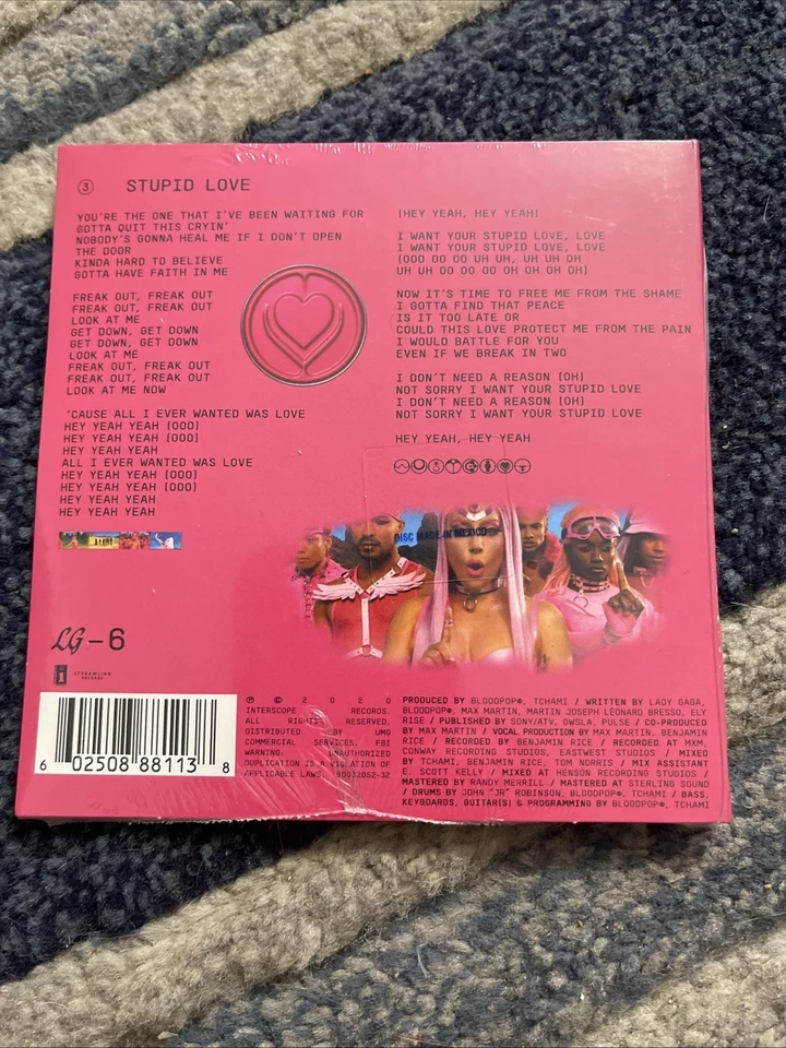   Lady Gaga Rare US Version Stupid Love Single Promos Unopened   Foto 4 de 4