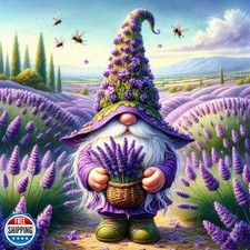 Axquilon Gnome Diamond Art Kits for Adults, 5D Gnome Diamond Painting Kits fo