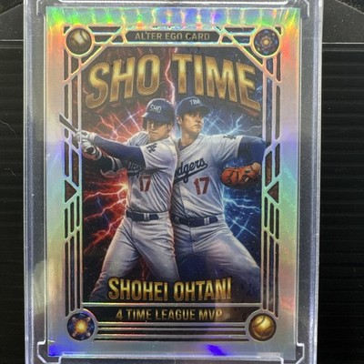 Shohei Ohtani Showtime NM+ Chrome Refractor SHO TIME ALTER EGO (read descript)