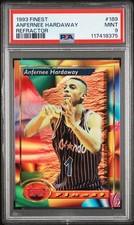 1993 FINEST REFRACTOR #189 ANFERNEE HARDAWAY ROOKIE RC PSA 9