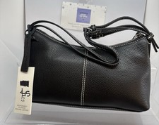 Marks & Spencer New Black Leather Under Arm Shoulder  Bag Hand Bag