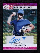 2021 Leaf Pro Set Metal 1990 Base Pink Wave 10/15 Chase Petty #PS0-CP1 Auto n1u
