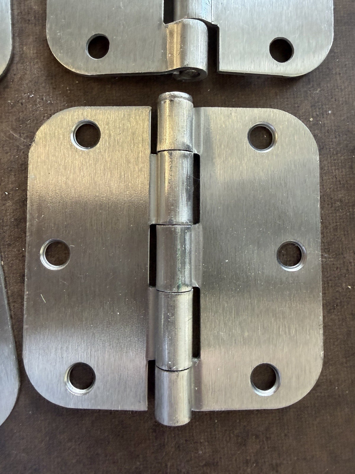 Door Hinges Brushed Nickel 3-1/2 Interior Door Hinges Satin 