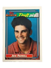 Excellent: Vintage 1992 topps Jon Farrell Pittsburgh Pirates Rookie Card