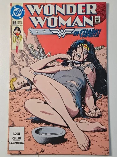 WONDER WOMAN #67 - Brian Bolland - Bondage Cover - 1992