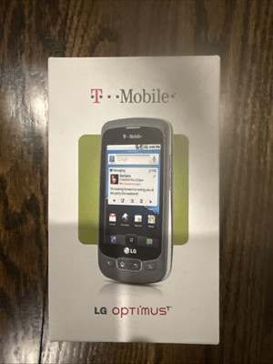 Lot 2x Brand New LG Optimus T P509 Titanium ( T-Mobile ) Rare Android Smartphone