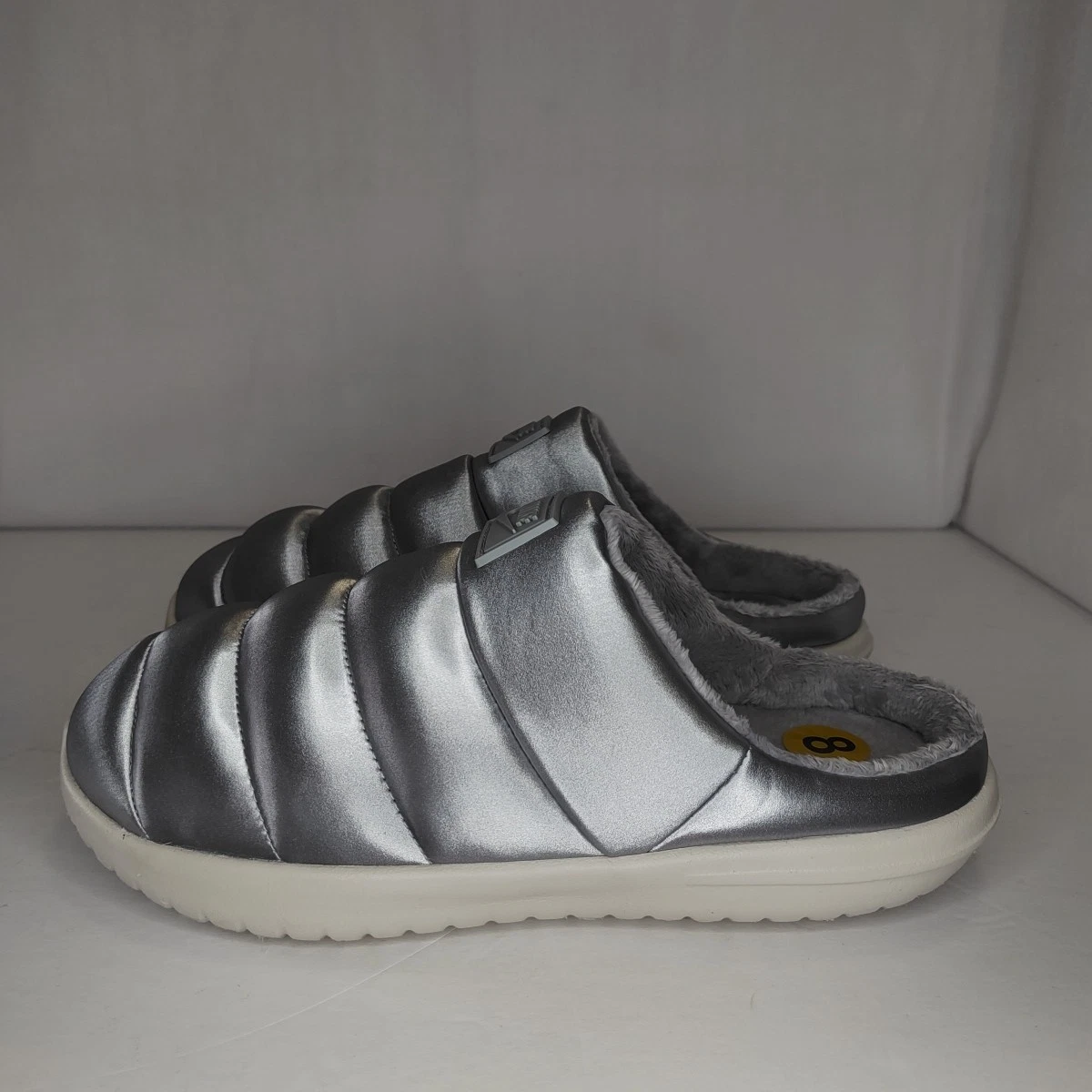 Nike Burrow SE Slides pantofole argento chiaro (FZ7940 001) donna taglia 8