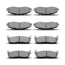 Pastiglie freno anteriori posteriori in ceramica compatibili con Ford F-150 1997-2003,2004 Ford...