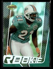 2005 Bowman's Best #99 Travis Daniels Rookie Card Miami Dolphins. rookie card picture