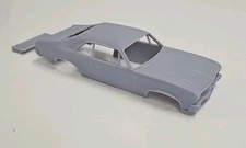 ABS-LIKE RESIN 3D PRINTED 1/25 1968 NOVA PROCHARGER BODY WITH FLAT HOOD AND WING