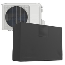 Mini Split Air Conditioner Cover for Outdoor 35.8 x 14.1 x 27.1 inches, Black