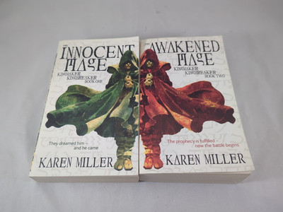 Karen Miller Kingmaker, Kingbreaker Books 1 and 2 INNOCENT & AWAKENED MAGE