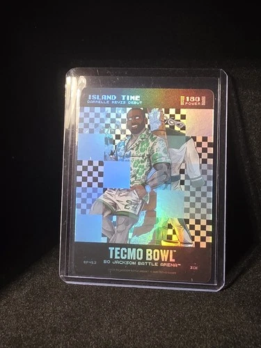 Bo Jackson Battle Arena Tecmo Bowl Island Time Big Pixel SP Ice Darrelle Revis