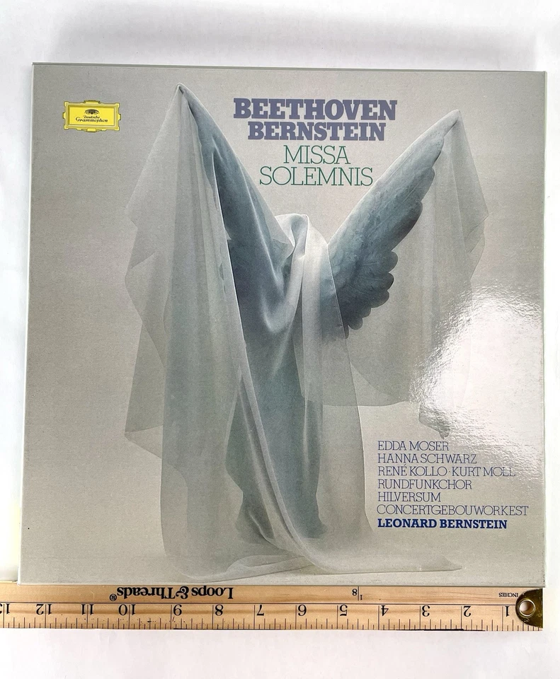 1979 Leonard Bernstein Beethoven Missa solemnis  Deutsche Grammophon Germany - Image 4 of 4